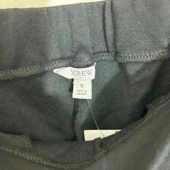 NWT J. Crew Womens Pull On Easy Trouser Pants Black Pockets Size S - Picture 5 of 6